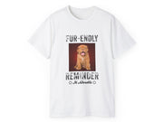 a t - shirt with a picture of a dog on it