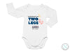 Personalize Name And Date Long Sleeve Baby Bodysuit for Boys with "Sunshine On Two Legs"