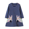 Zebra Stripped Theme Girls Dress