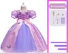 Princesse Raiponce Inspiré Costume Enfants Filles Robe