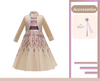 Princesse Anna Inspiré Filles Robe