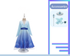 Elsa Reine des Neiges Inspiré Filles Princesse Elsa Robe 3 PCS