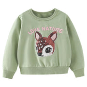 Sweat Love Nature Bambi, vert