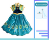 Anna Inspiré Filles Cosplay Costume Robe