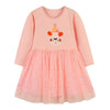 Robe d'anniversaire pour fille à manches longues