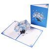 3D Handmade Snowflake Tree Pop-up Greeting Card: Perfect for Birthdays Wishes, Congrats, Thank You & Thinking of You