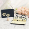 Personalized Bicycle 3D Pop-Up Greeting Card - Handmade Thinking of You, Congrats, Birthday greeting card, & Thank You Gift in One!