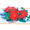 Personalized 3D Red Flower Handmade Pop-Up Greeting Card: Perfect for Birthdays, Thinking of You, Congrats, Thank You & More!